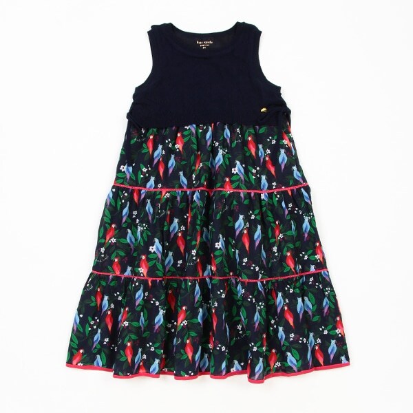 ガールズ トロピカルフローラドッキングワンピース