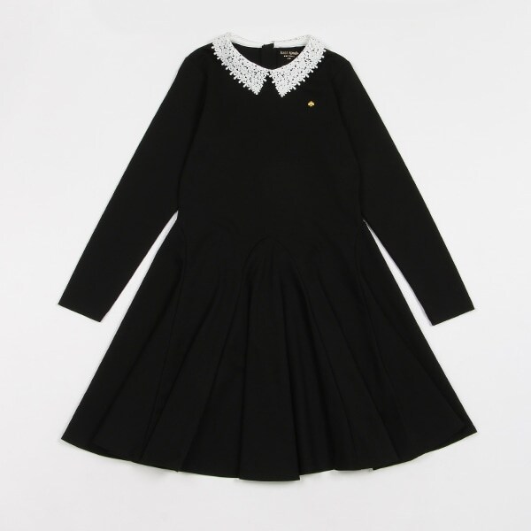 ガールズ レースカラーワンピース