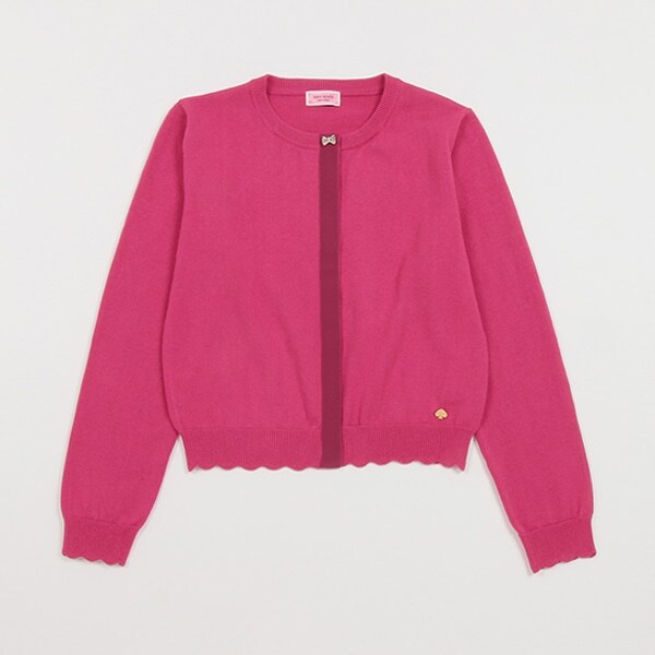 ガールズ ボウビジューカーディガン