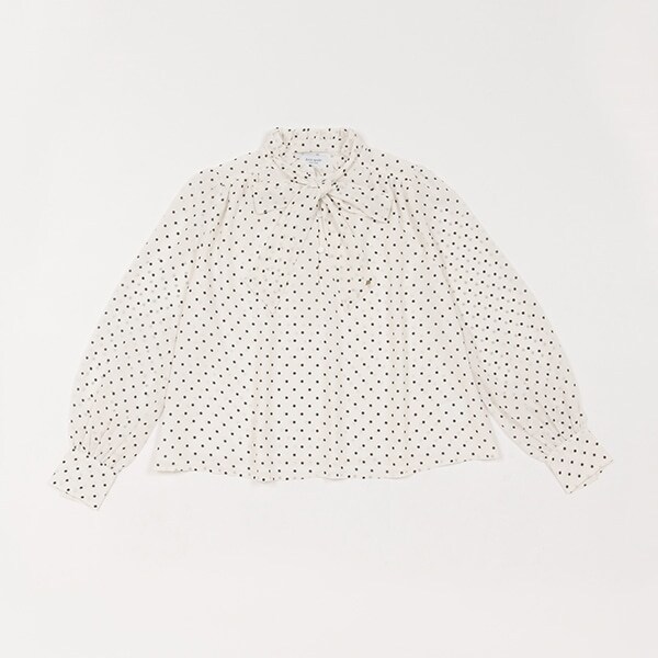 ガールズ ボウタイブラウス