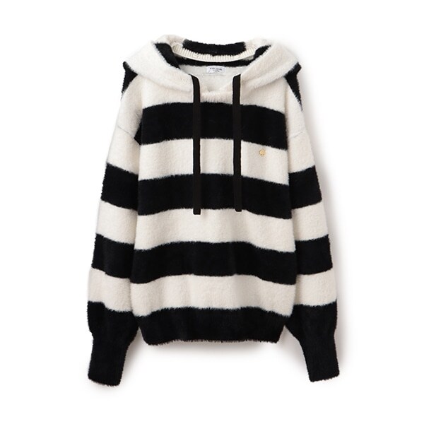 ガールズ ニットフーディ