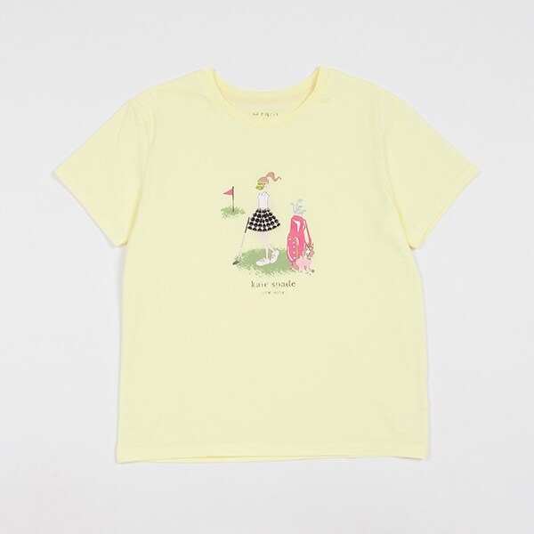 【人気商品再入荷】【直営店で取り扱い無し】ガールズ エンジョイプレイングゴルフTシャツ