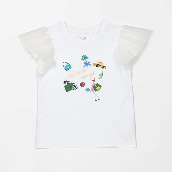 【人気商品再入荷】【直営店で取り扱い無し】ガールズ シティショッピングTシャツ