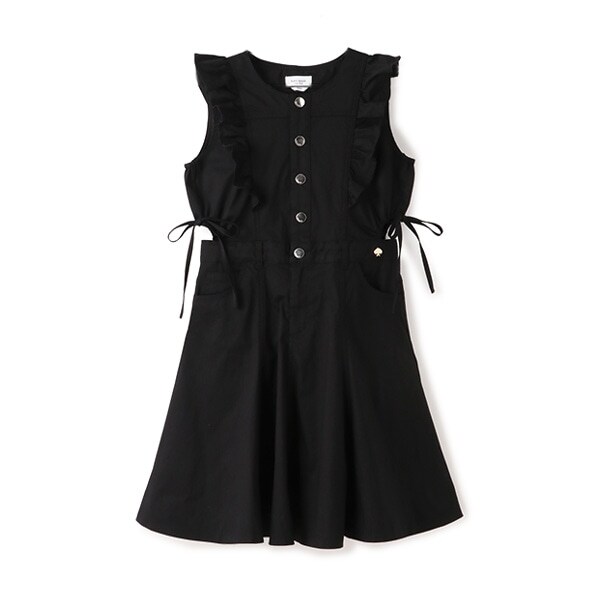ガールズ サイドカットアウトワンピース