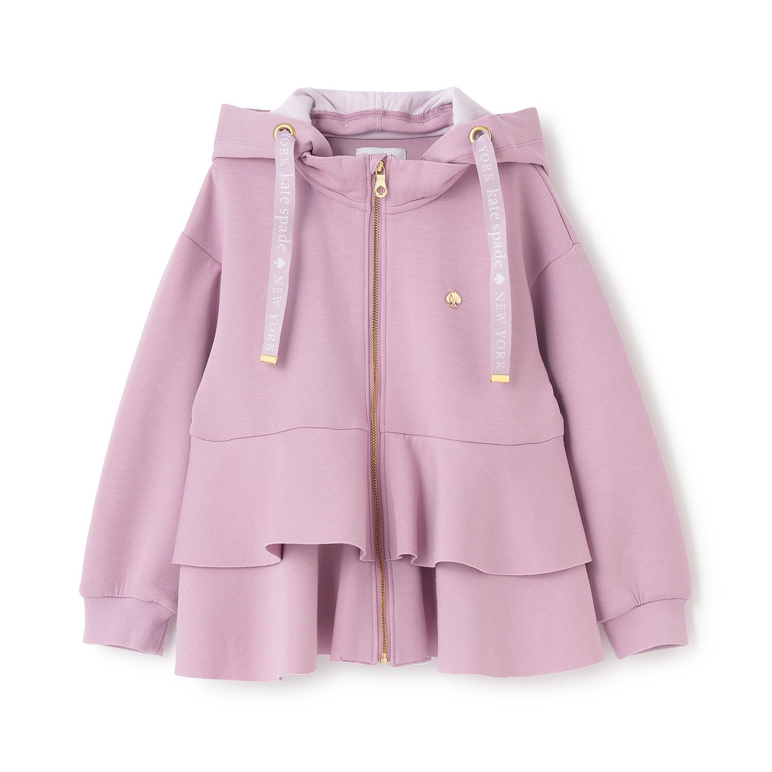 ダンボールニットラッフルパーカ