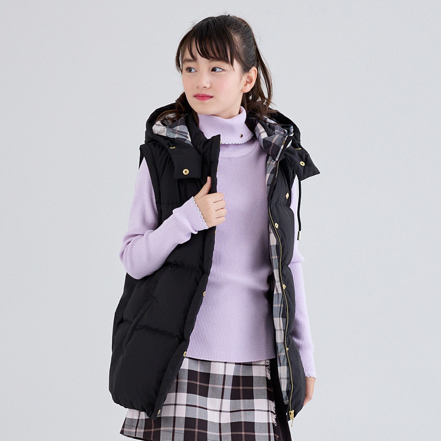 ラメピコタートルネックセーター