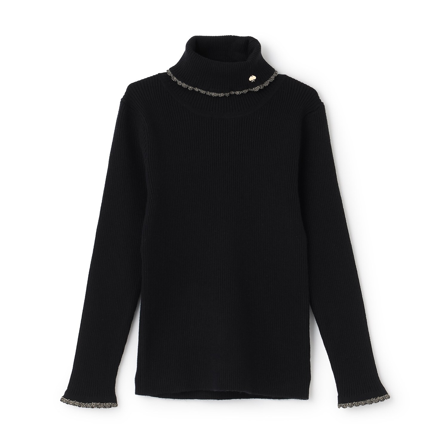 ラメピコタートルネックセーター