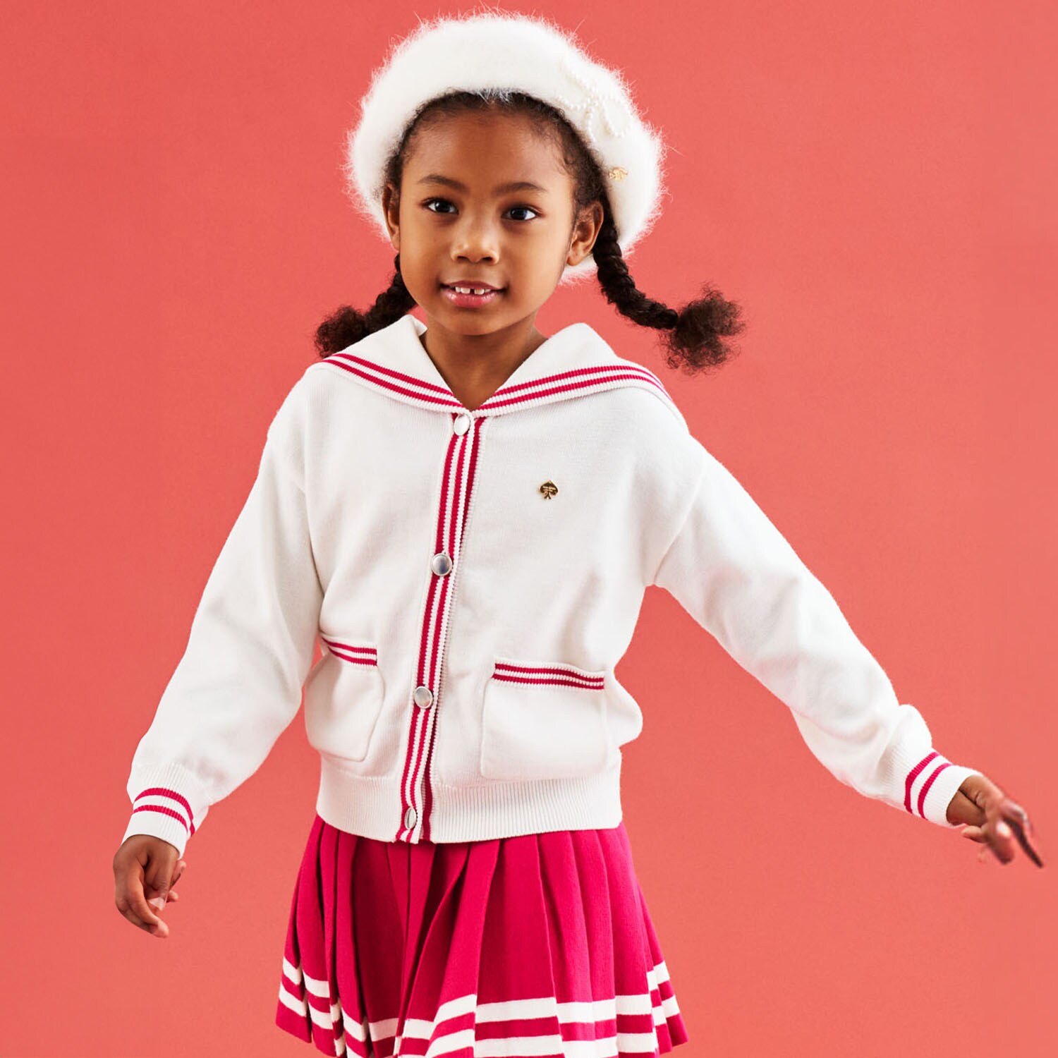 セーラーカラーカーディガン