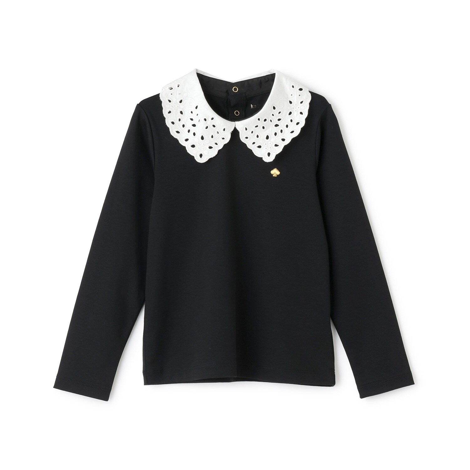 【人気商品再入荷】【直営店で取り扱い無し】レースカラーカットソー