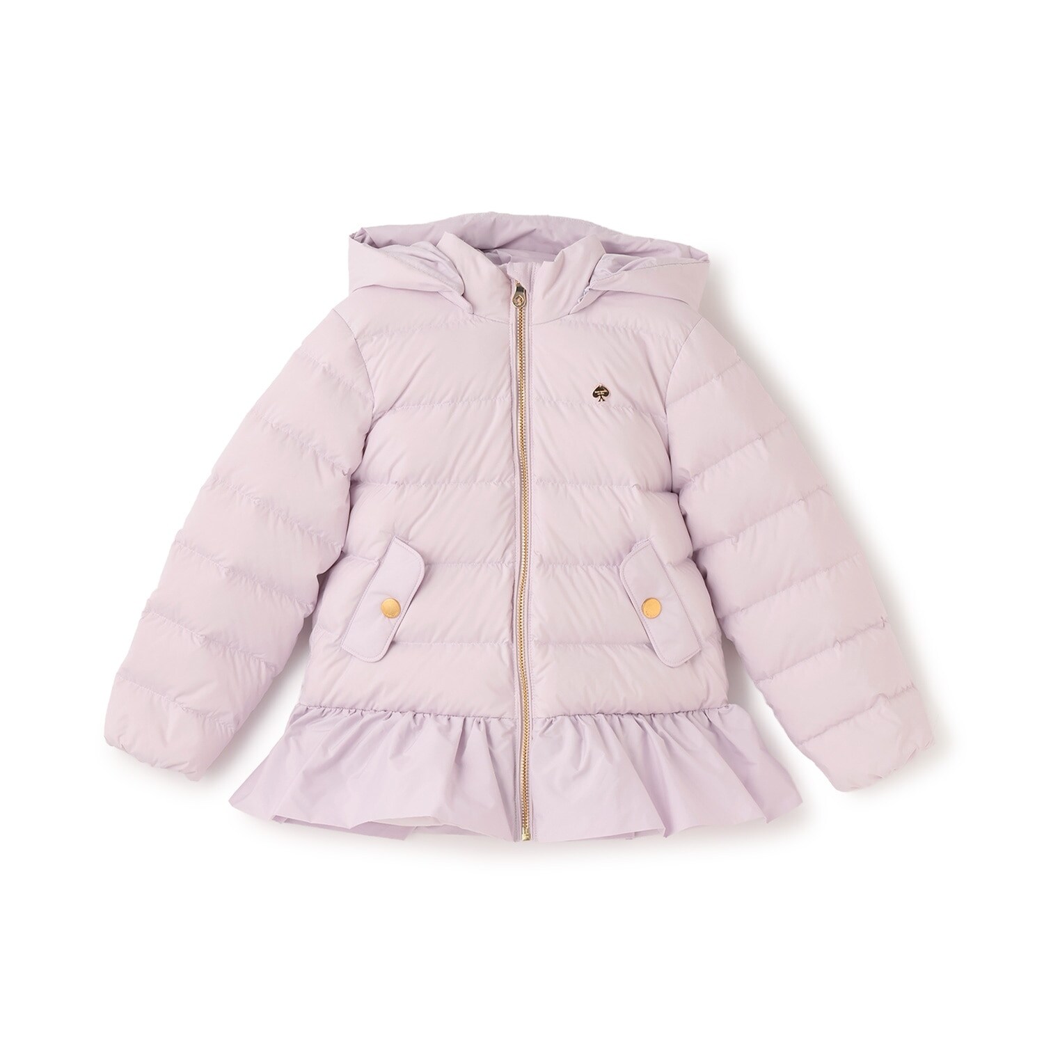 ペプラムダウンジャケット