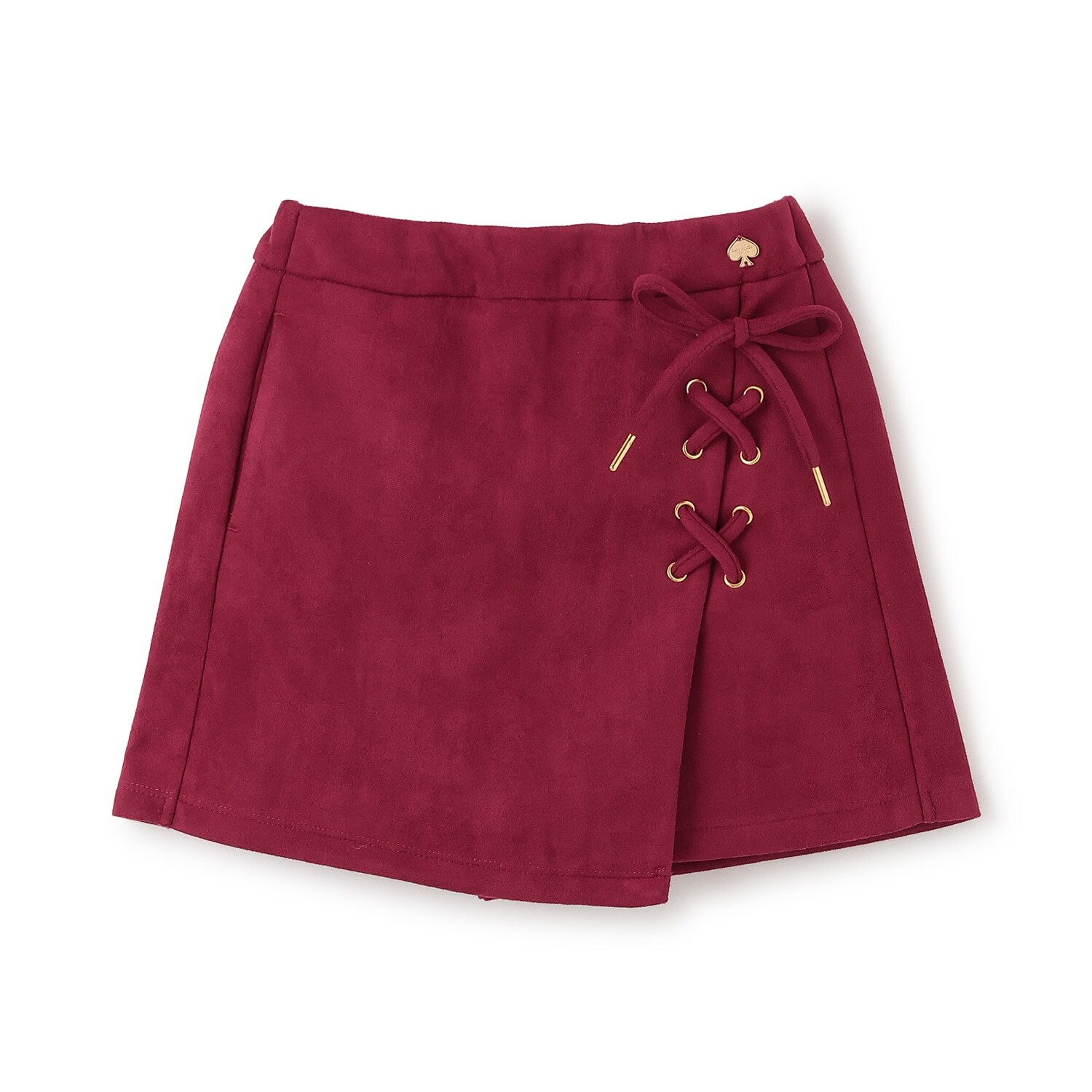 レースアップキュロットスカート