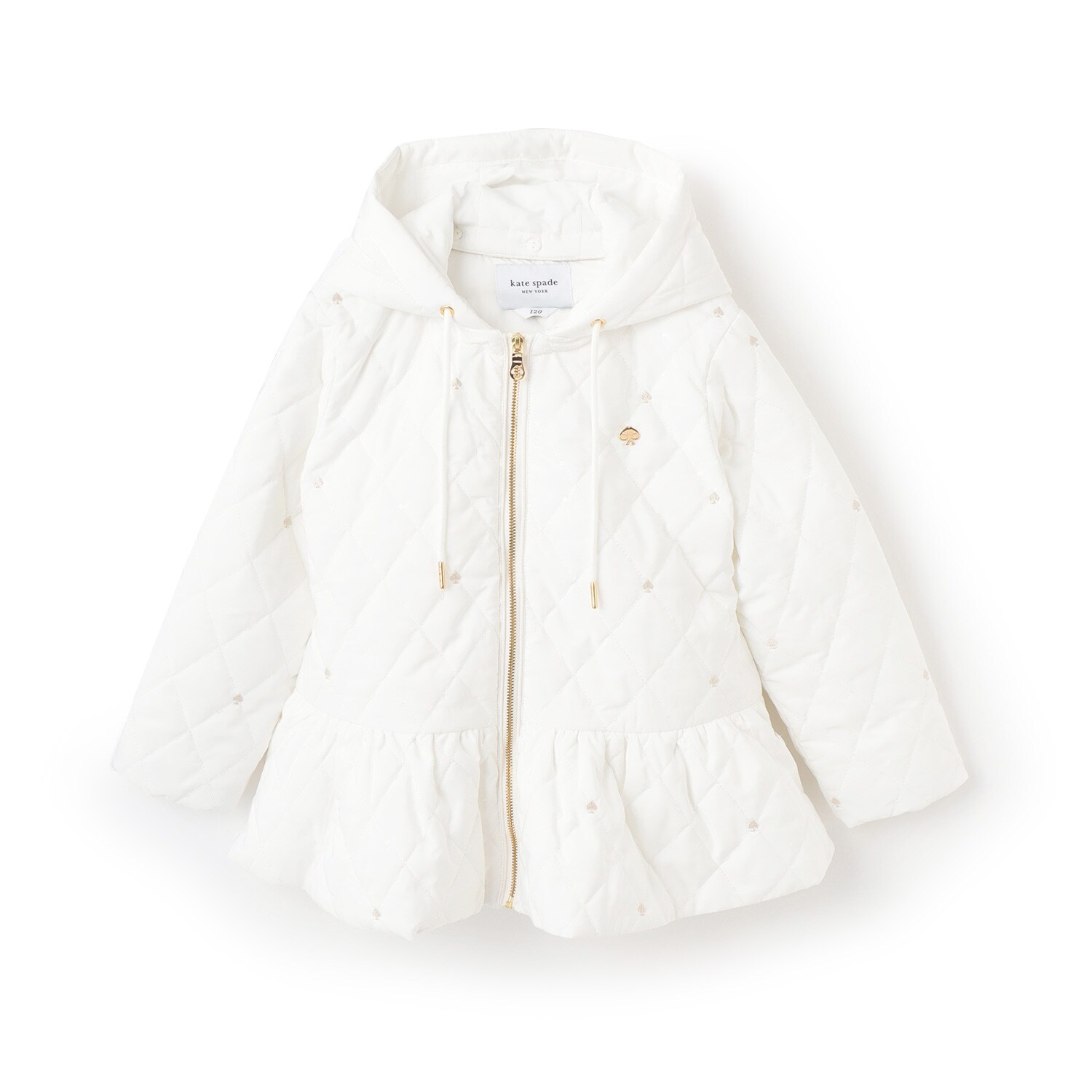 スペードキルトフードジャケット