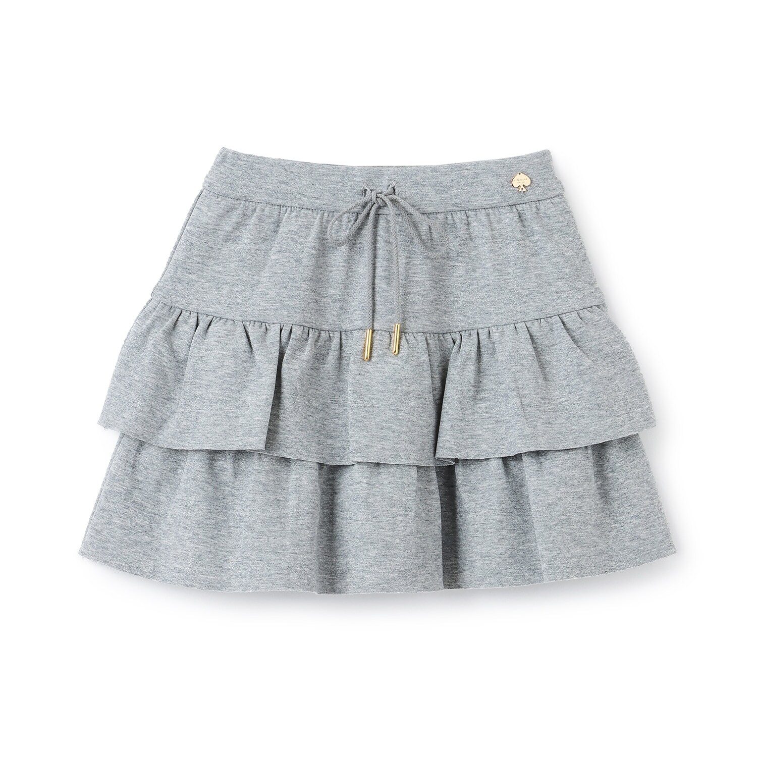 ラメダンボールニットフリルスカート