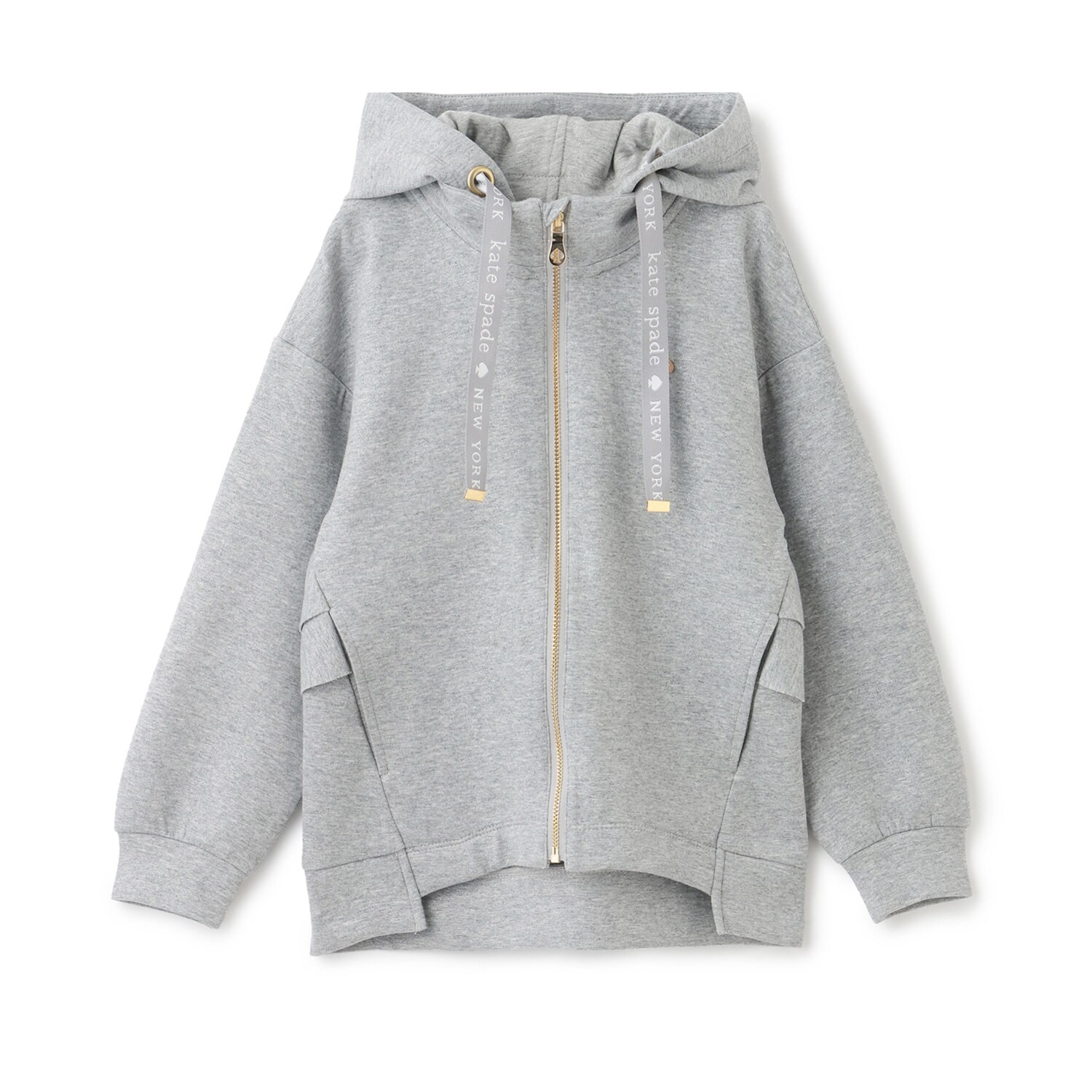 ラメダンボールニットパーカ