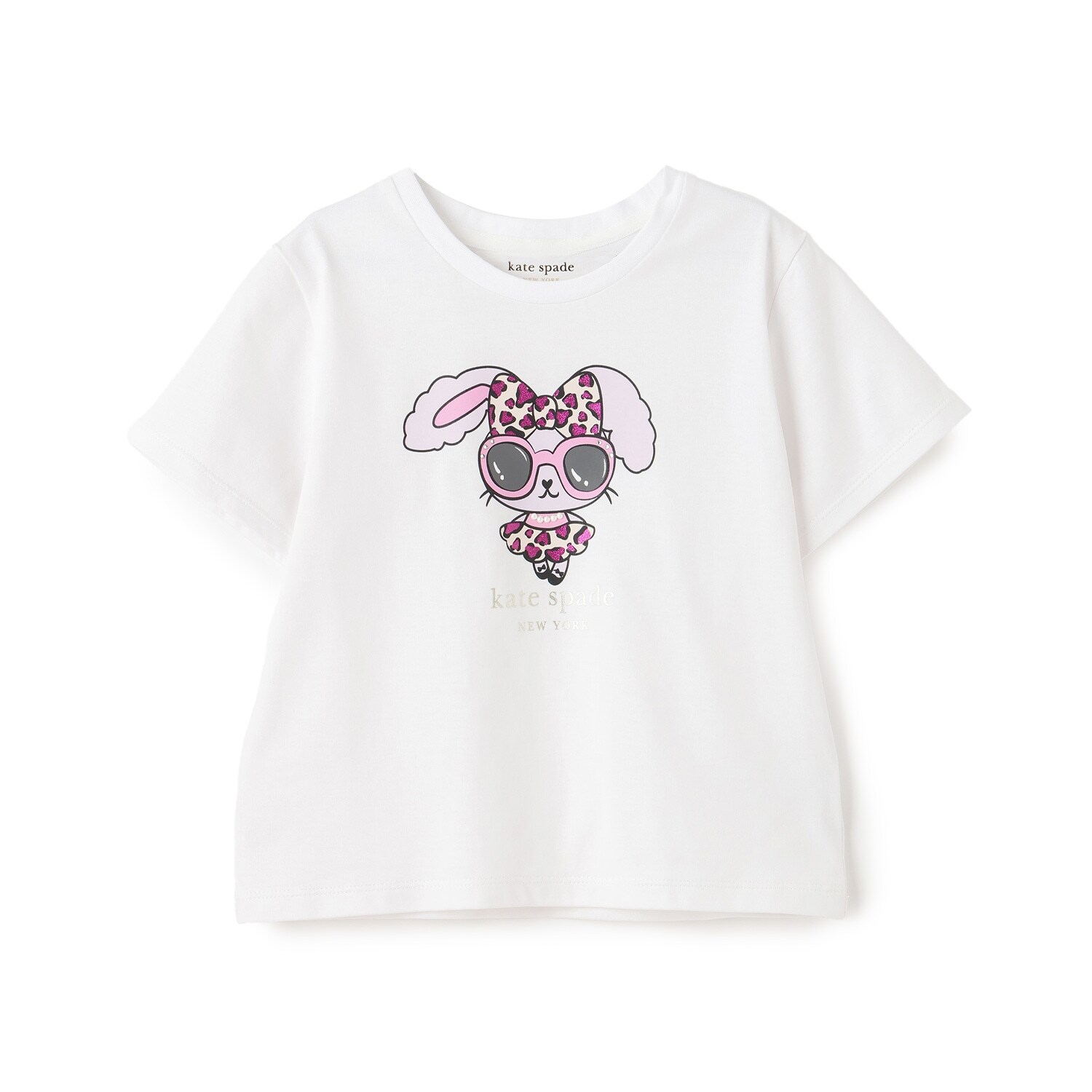 ラビットグラフィックTシャツ