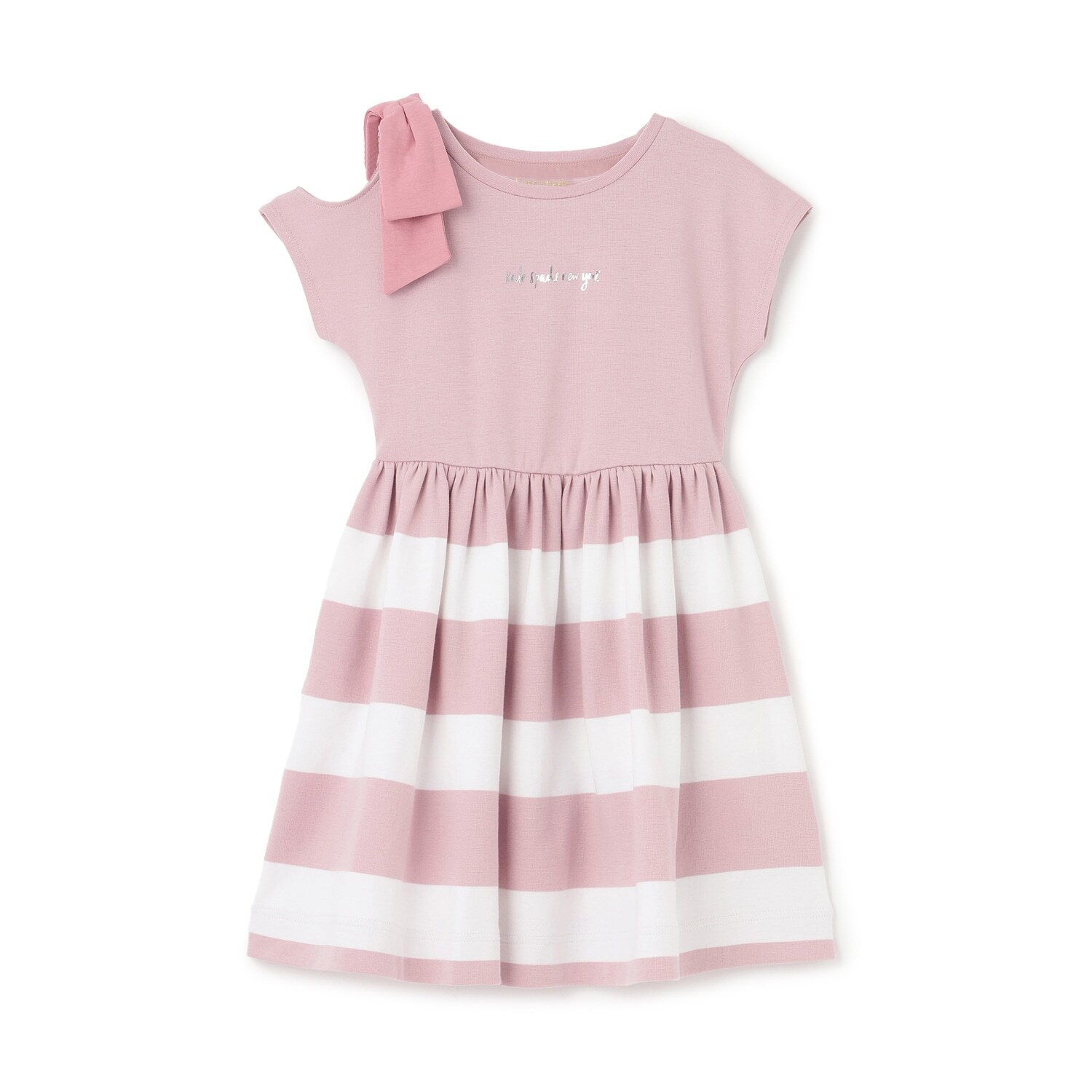 【人気商品再入荷】【直営店で取り扱い無し】ボウストライプワンピース