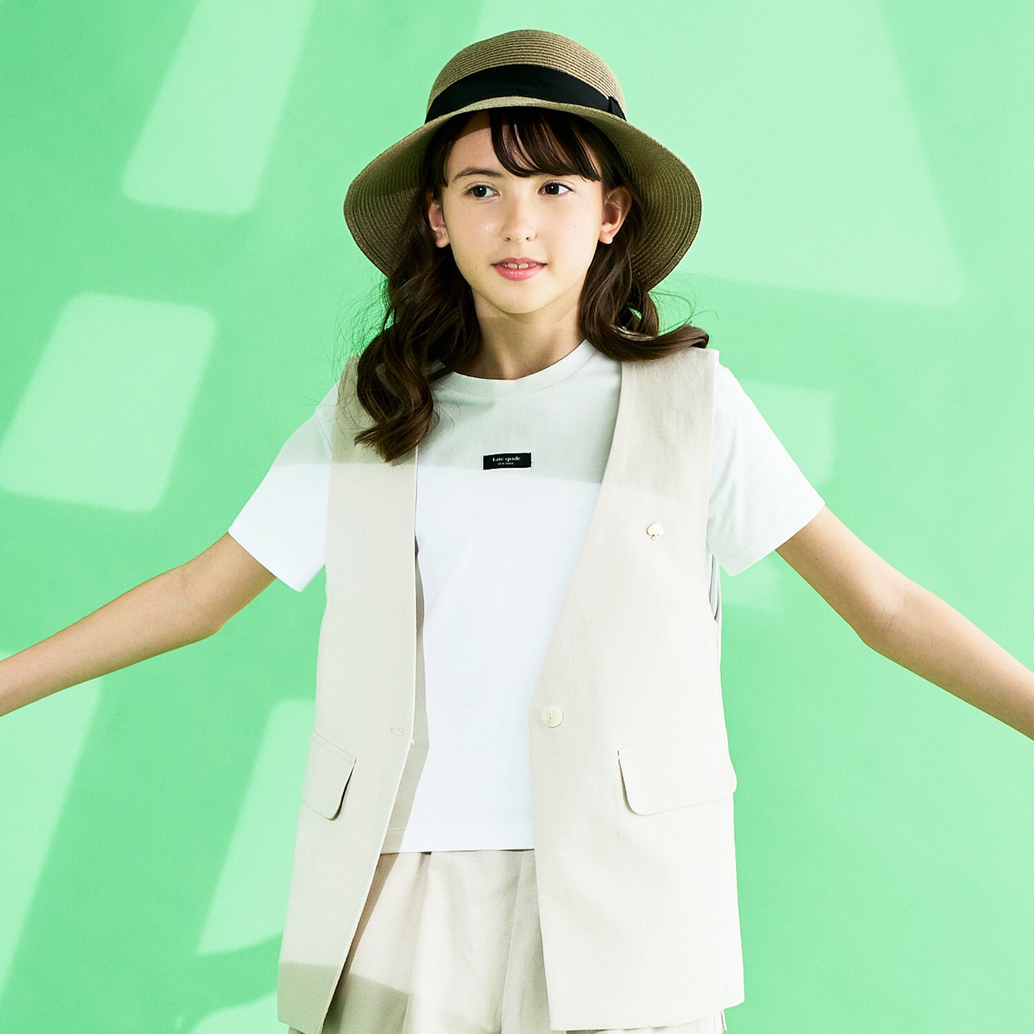 サイドレースアップTシャツ