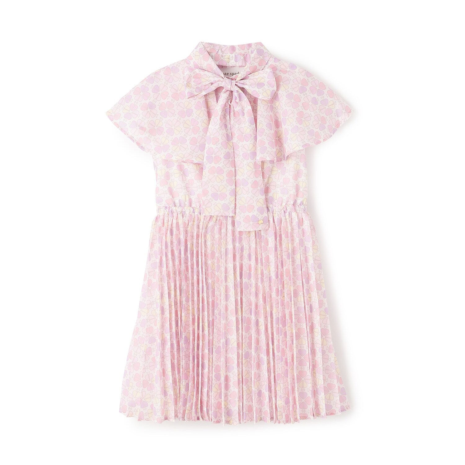 スペードフラワーケープスリーブワンピース