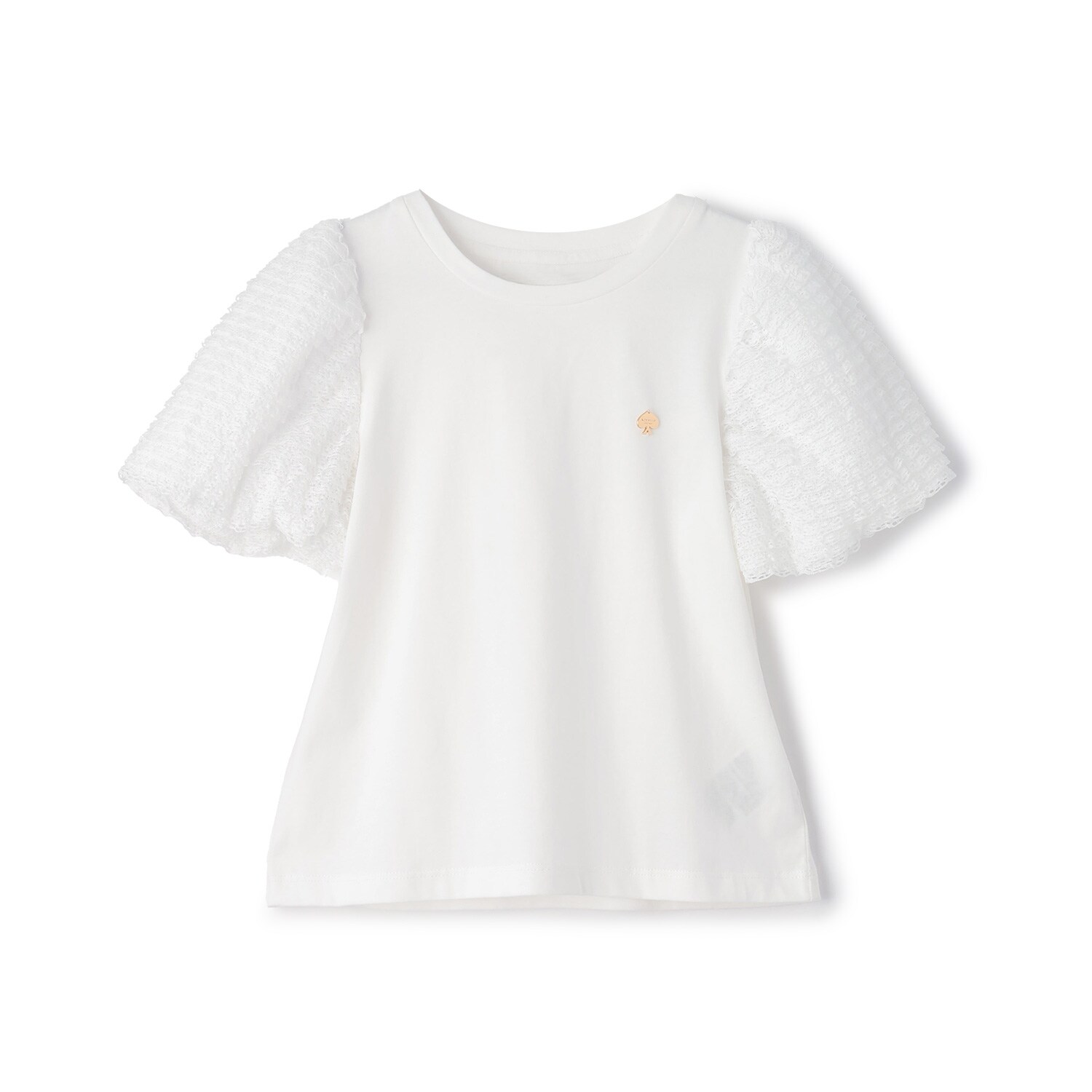 フリルパフスリーブTシャツ