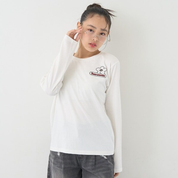 【7days】フラワーロゴロンT