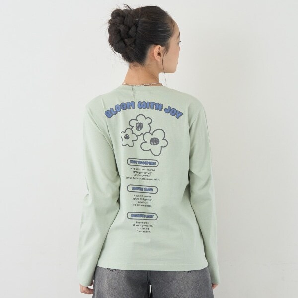 【7days】フラワーロゴロンT