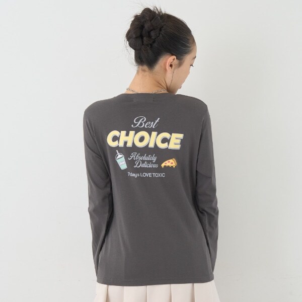 【7days】ピザモチーフロンT