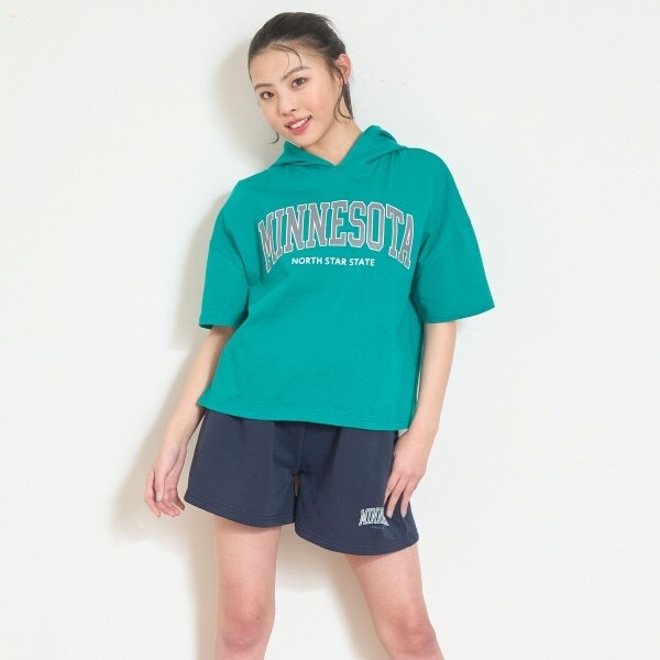 【7days】【接触冷感/ひんやり】パーカセットアップ