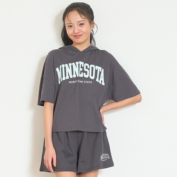 【7days】【接触冷感/ひんやり】パーカセットアップ