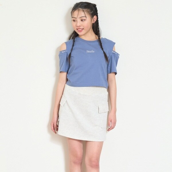 【7days】【接触冷感/ひんやり】肩あきT セット