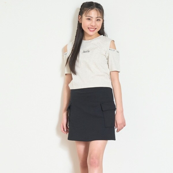 【7days】【接触冷感/ひんやり】肩あきT セット