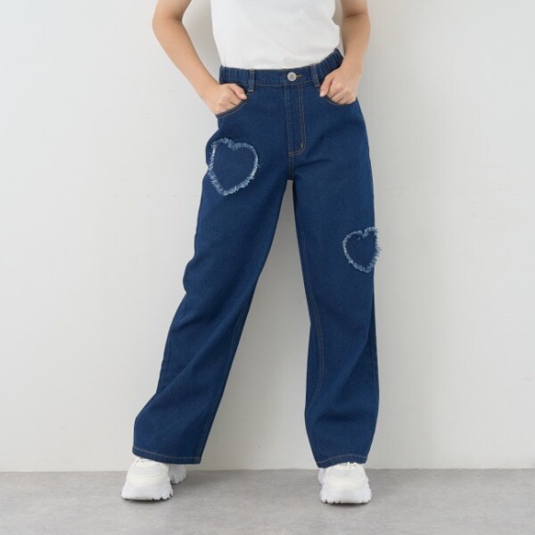 【7days】総ゴムワイドパンツ