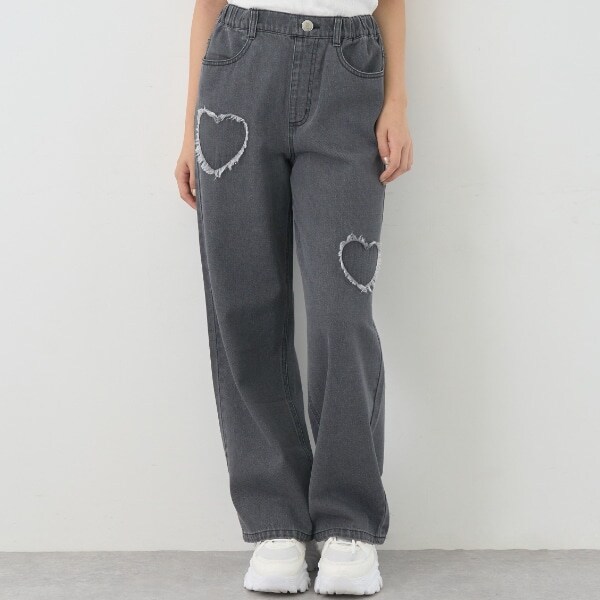 【7days】総ゴムワイドパンツ