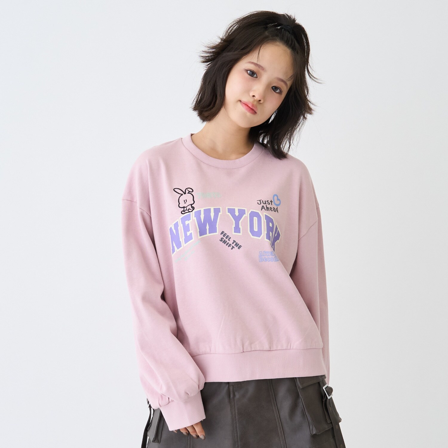 【７days】カレッジモチーフトレーナー