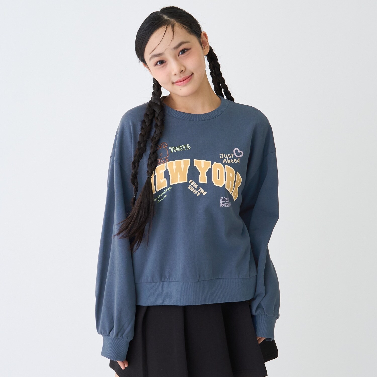 【７days】カレッジモチーフトレーナー