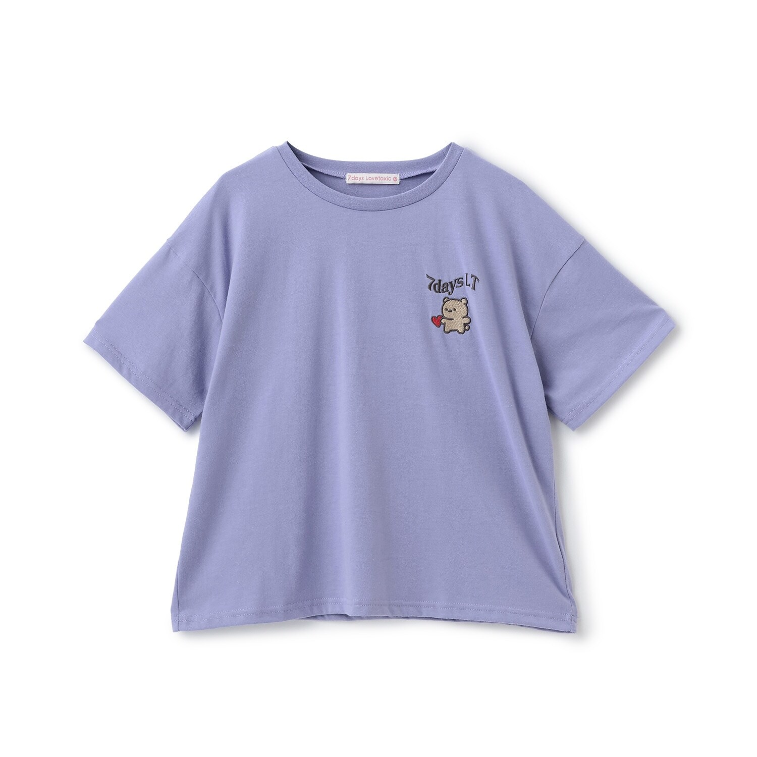 【7days】クマモチーフ半袖Tシャツ