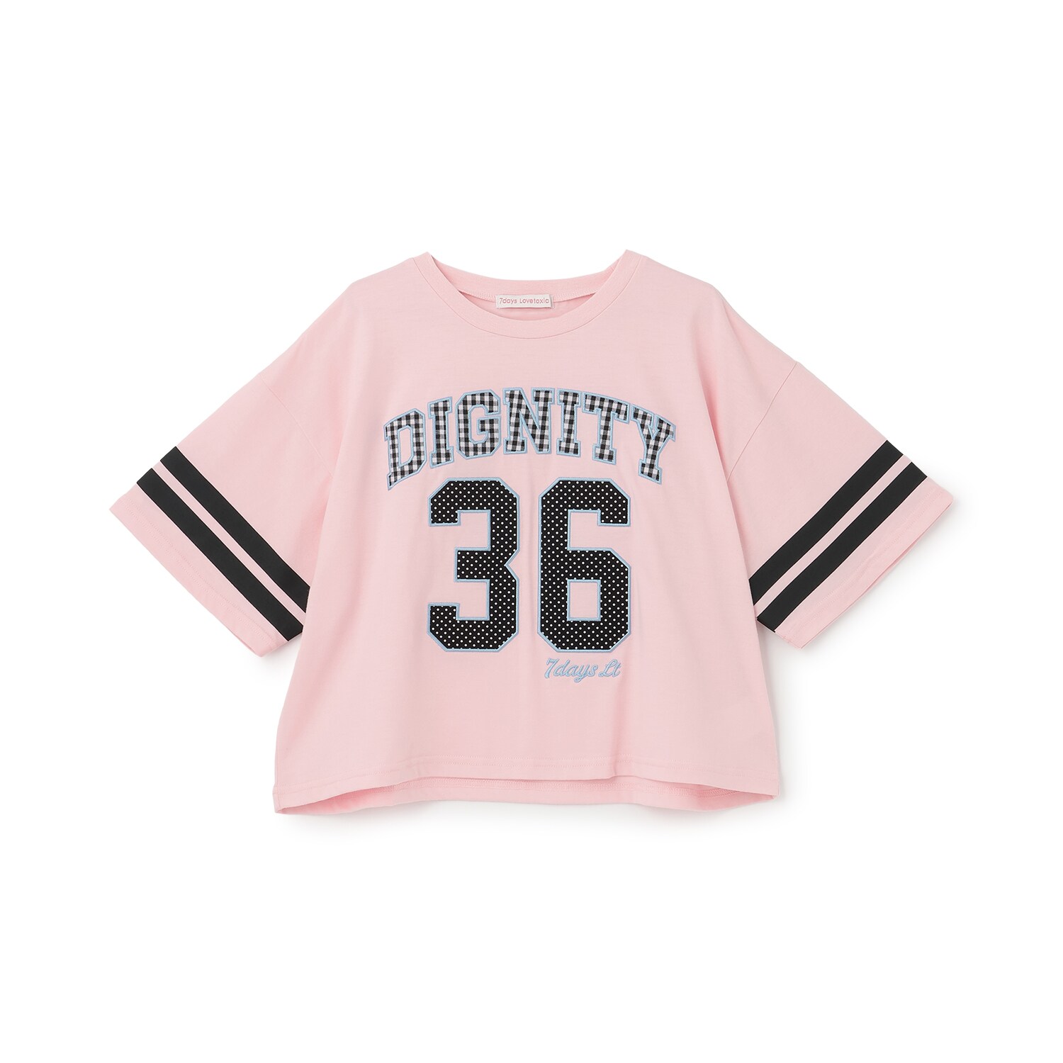 【7days】ナンバリング半袖Tシャツ