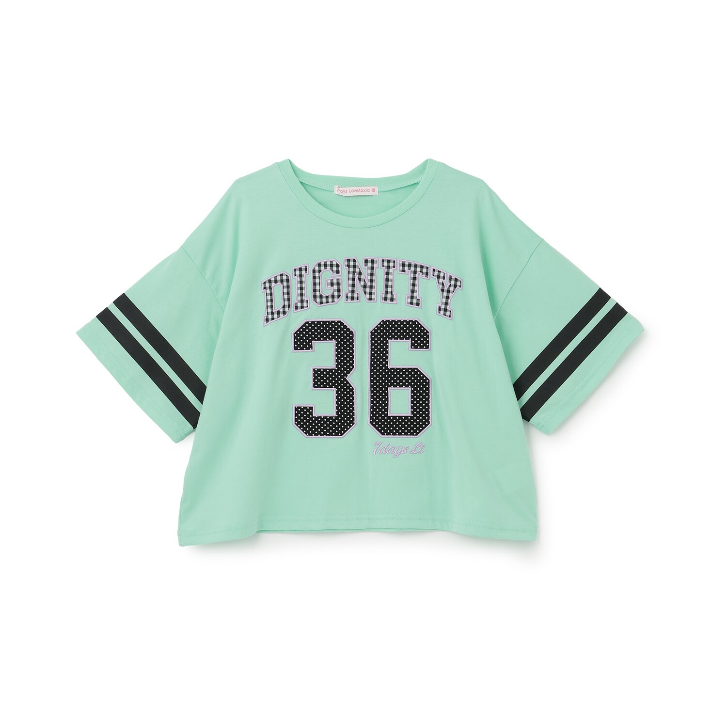 【7days】ナンバリング半袖Tシャツ