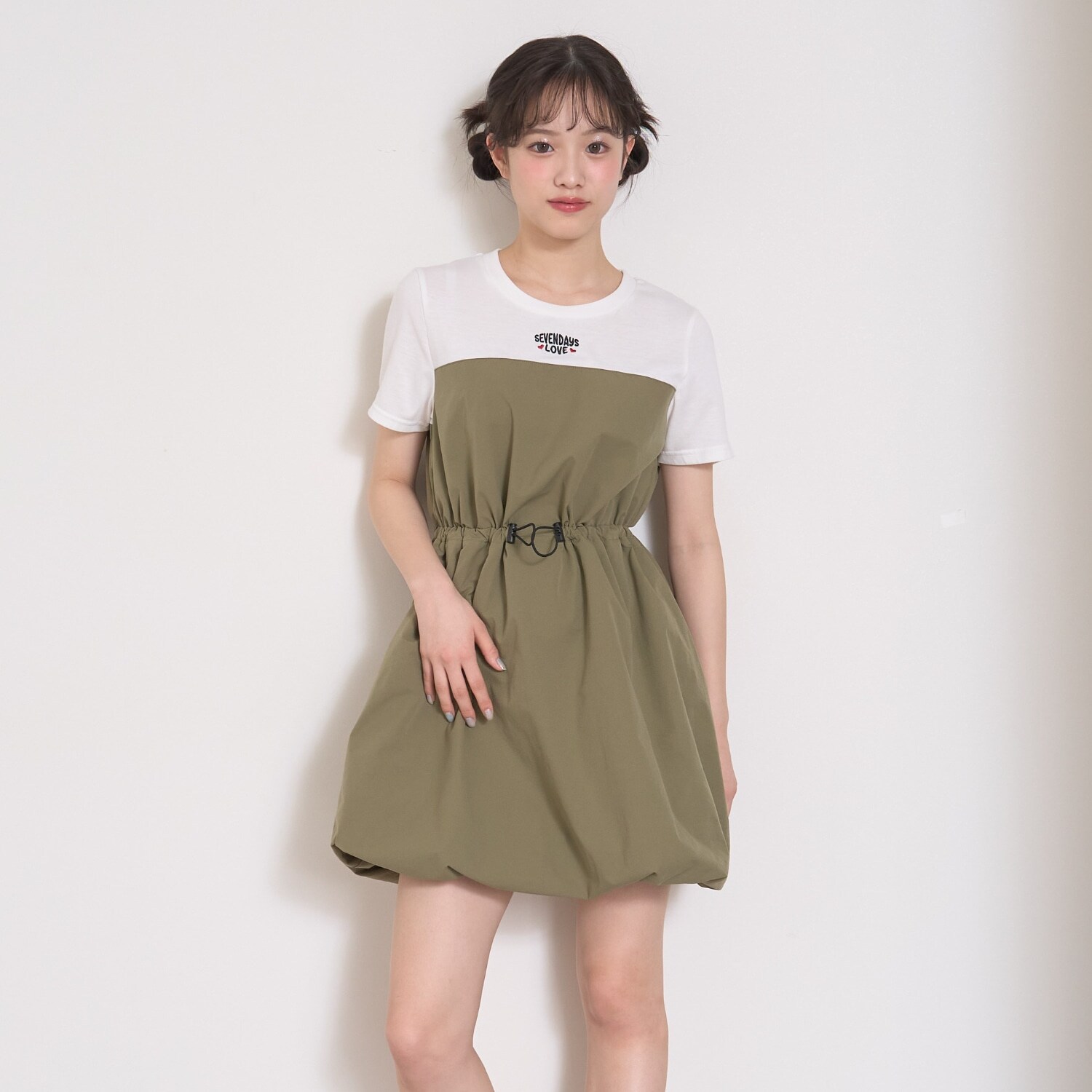 【7days】バルーンドッキングワンピース