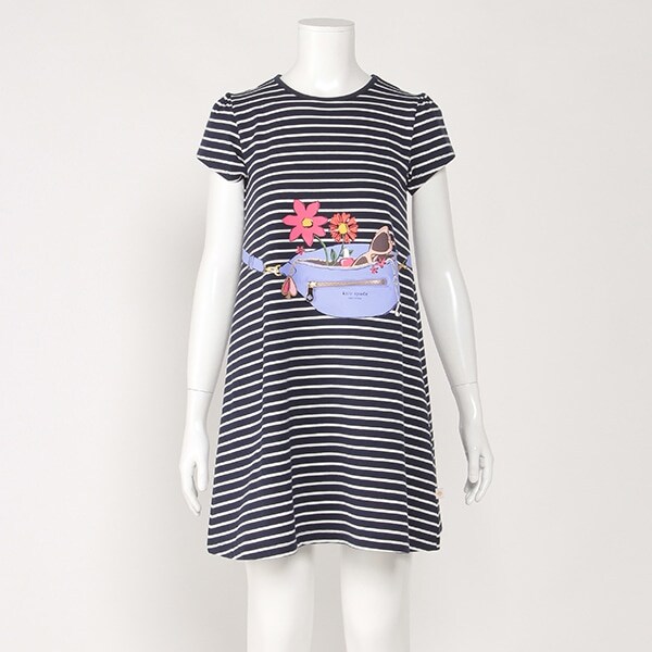 【リピート】【直営店で取り扱い無し】ガールズ トロンプルイユベルトバッグドレス