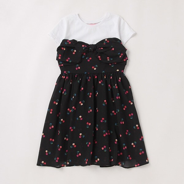 【リピート】【直営店で取り扱い無し】ガールズ ミニチェリーズミックスメディアドレス