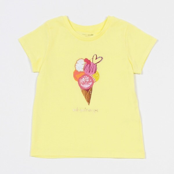 【人気商品再入荷】【直営店で取り扱い無し】ガールズ アイスクリームTシャツ
