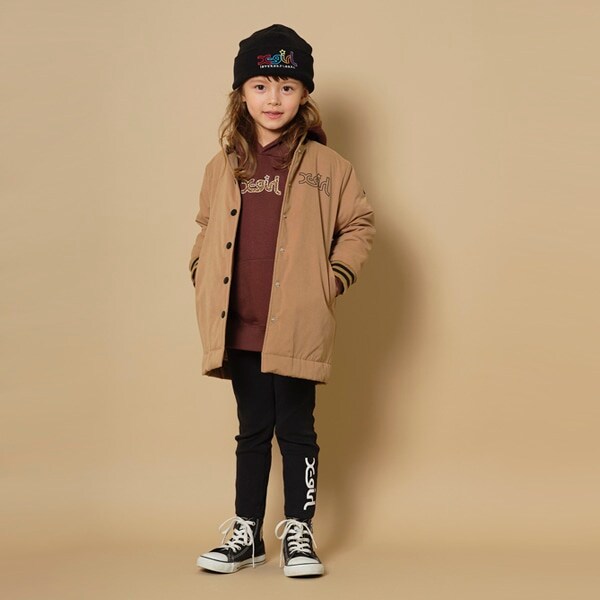 はっ水 ミルズロゴラインブルゾン