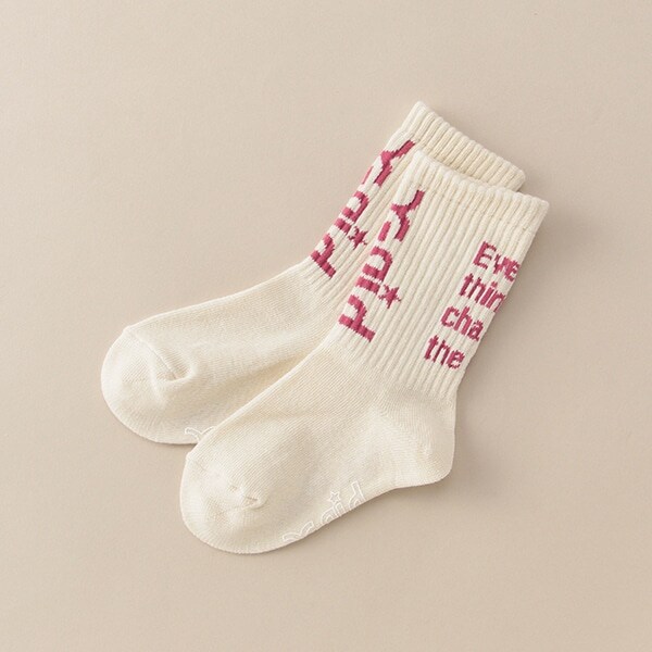 ミルズロゴクルーソックス