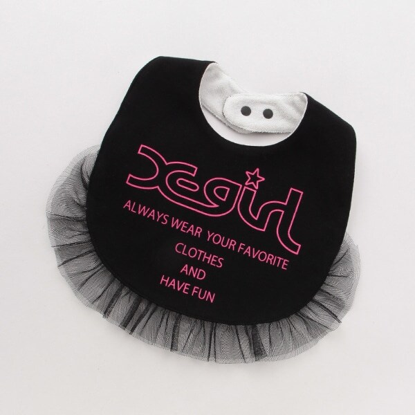 抗菌防臭 裏パイル チュールフリルスタイ