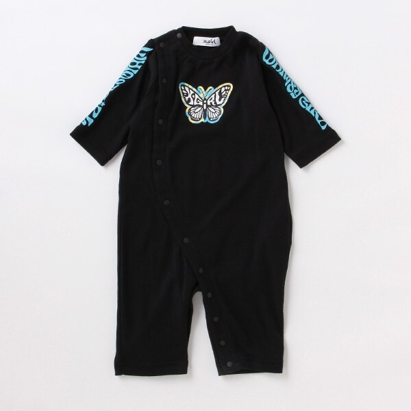 バタフライモチーフカバーオール