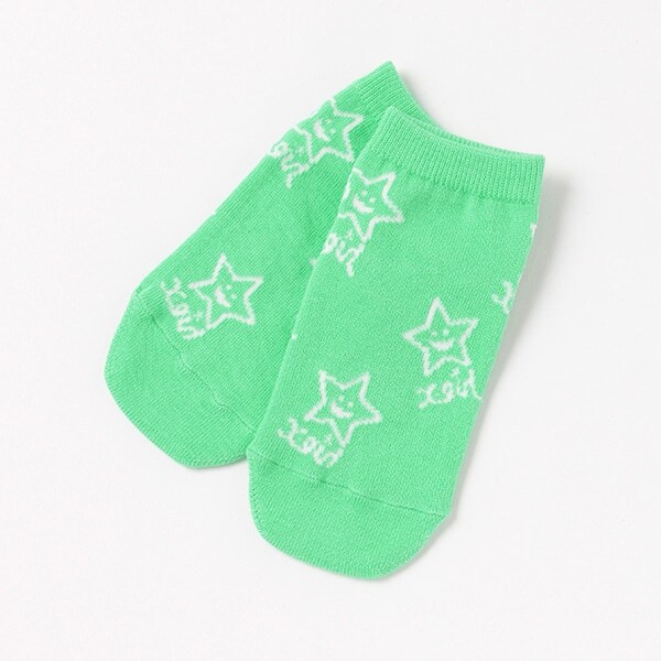 キラッキー総柄スニーカーインソックス【日本製】