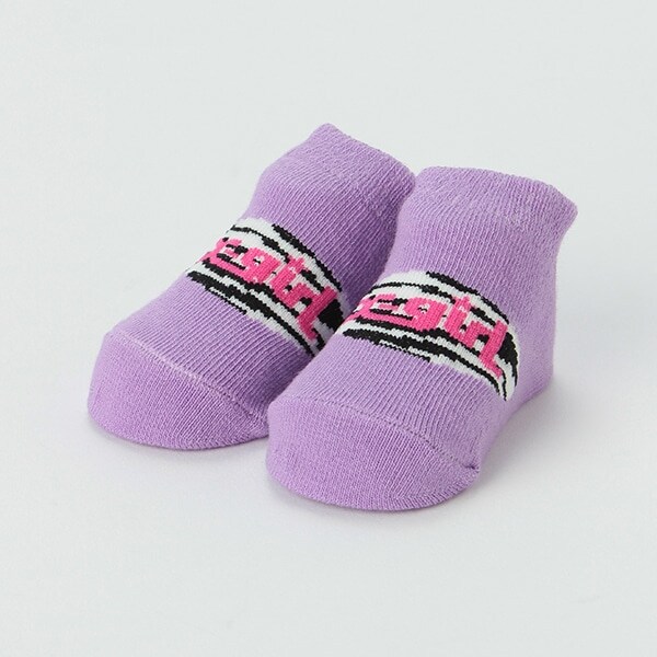 アニマルロゴベビーソックス【日本製】