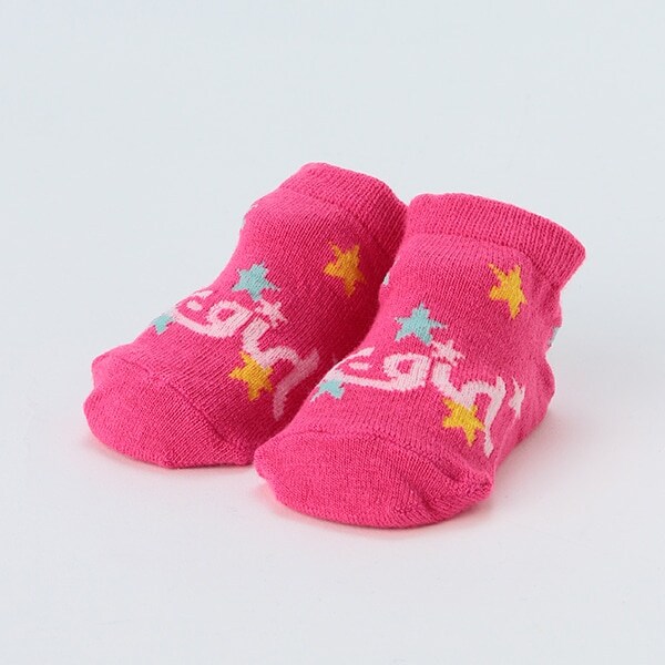 星総柄ベビーソックス【日本製】