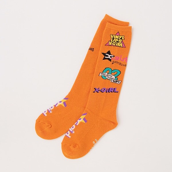 【WEB限定】アーカイブグラフィックハイソックス【日本製】