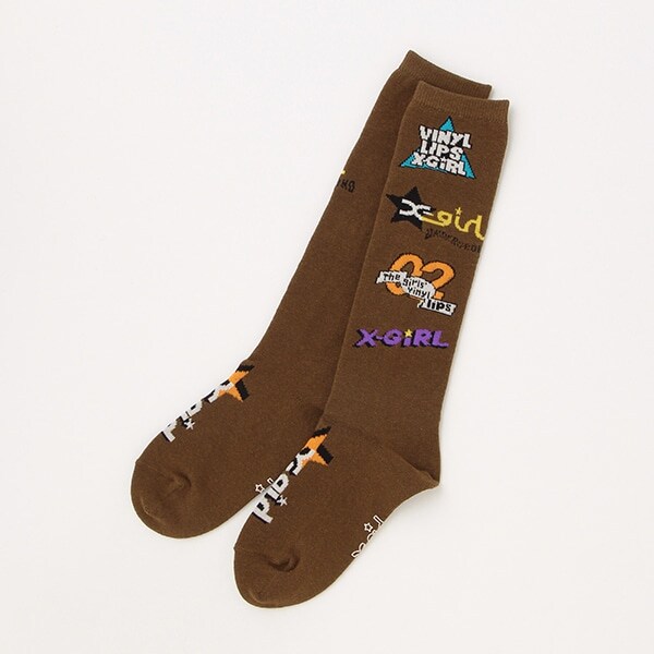 【WEB限定】アーカイブグラフィックハイソックス【日本製】